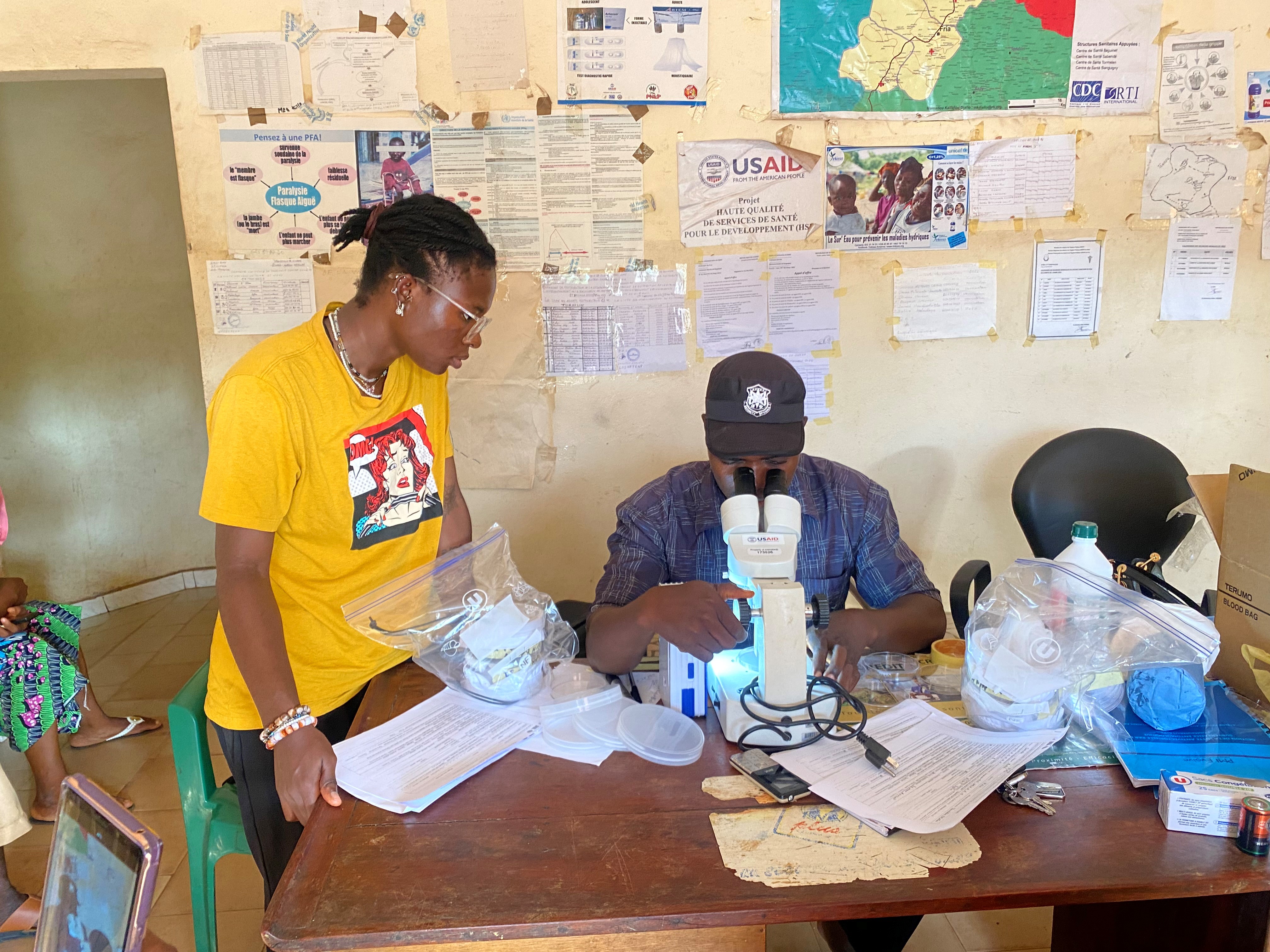In Guinea, a Peace Corps Volunteer Supports Mosquito Monitoring